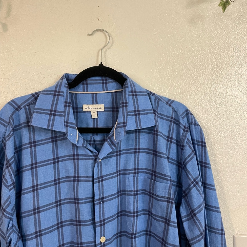 Peter Millar Mens Button Up